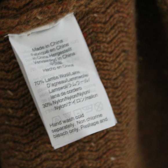 J. Crew Donegal Sweater Cardigan Coat H11200 - Picture 9 of 10